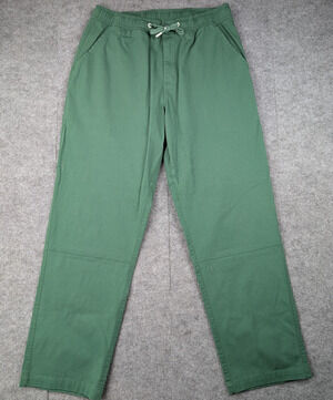 Bearded Goat Pants Mens Medium Pull On Green Athletic Outdoors Hike Huckberry